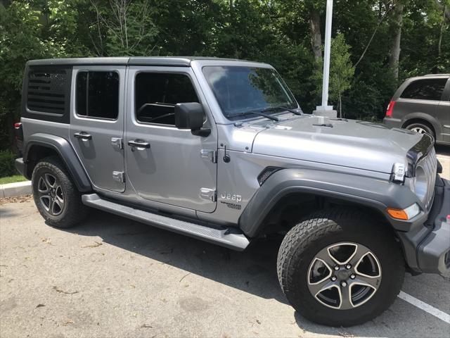 used 2018 Jeep Wrangler Unlimited car, priced at $22,676