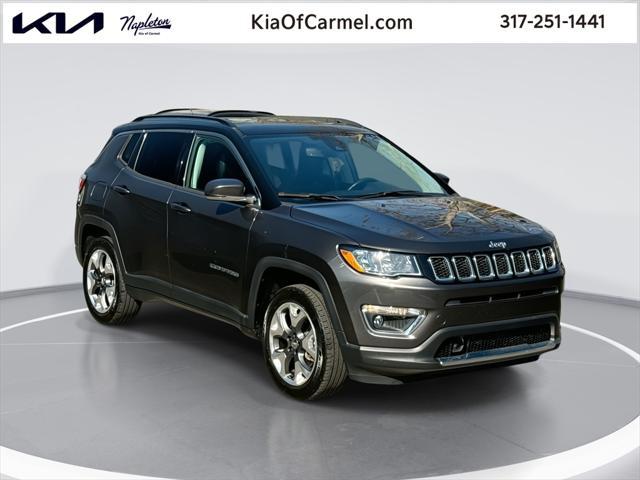 used 2021 Jeep Compass car, priced at $21,750