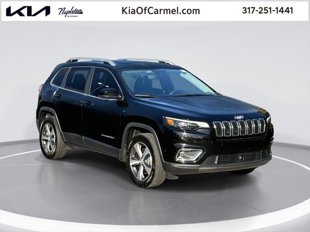 used 2021 Jeep Cherokee car, priced at $21,450