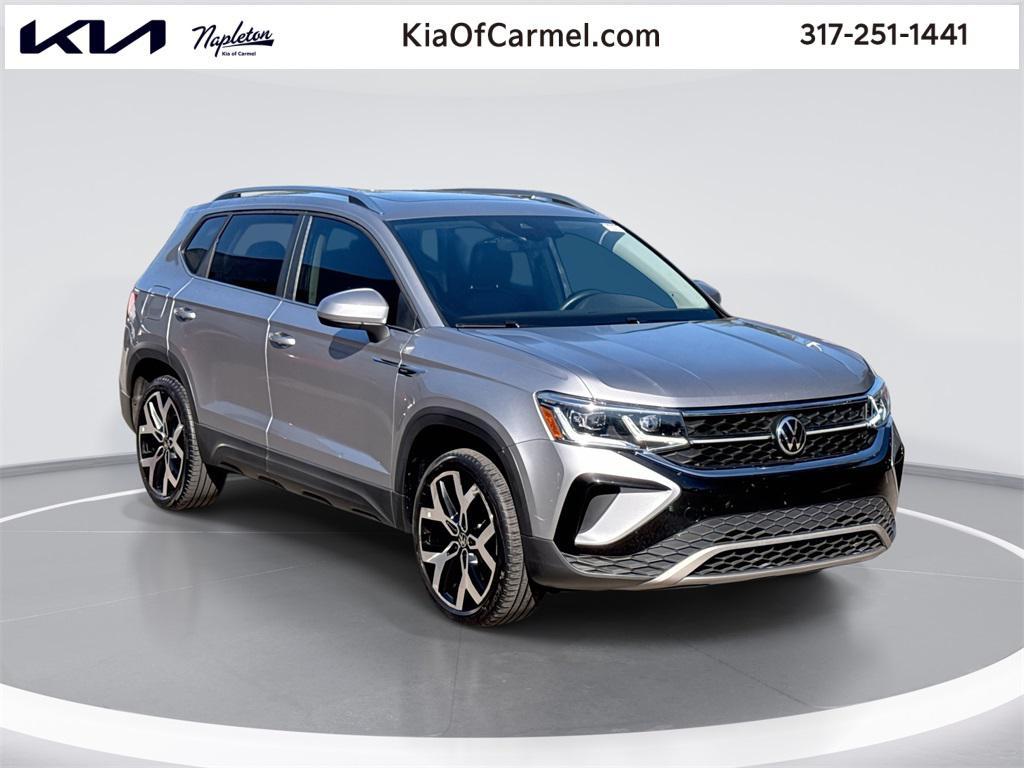 used 2022 Volkswagen Taos car, priced at $21,714