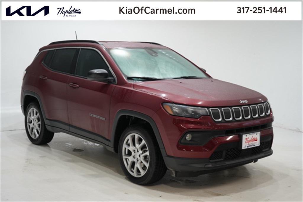 used 2022 Jeep Compass car, priced at $18,320