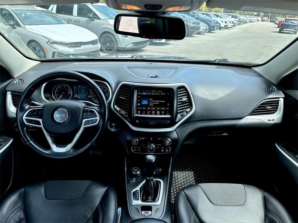 used 2018 Jeep Cherokee car, priced at $13,110