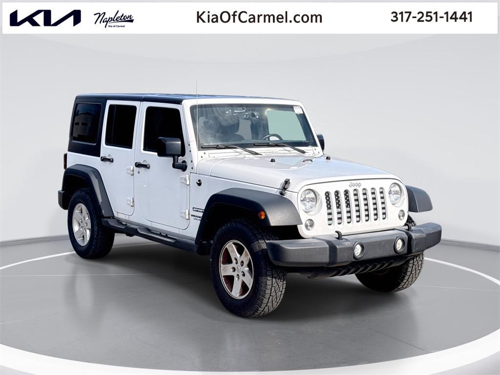 used 2017 Jeep Wrangler Unlimited car, priced at $17,994