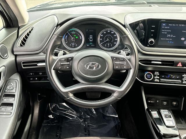 used 2022 Hyundai Sonata Hybrid car, priced at $19,450