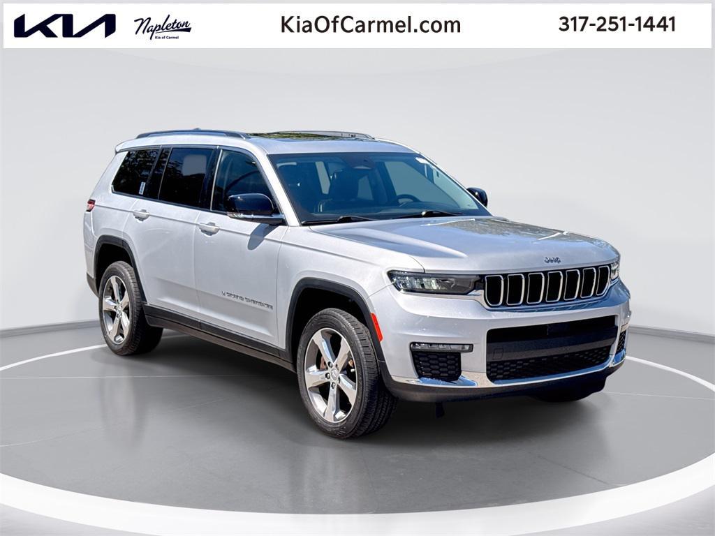 used 2021 Jeep Grand Cherokee L car, priced at $30,989