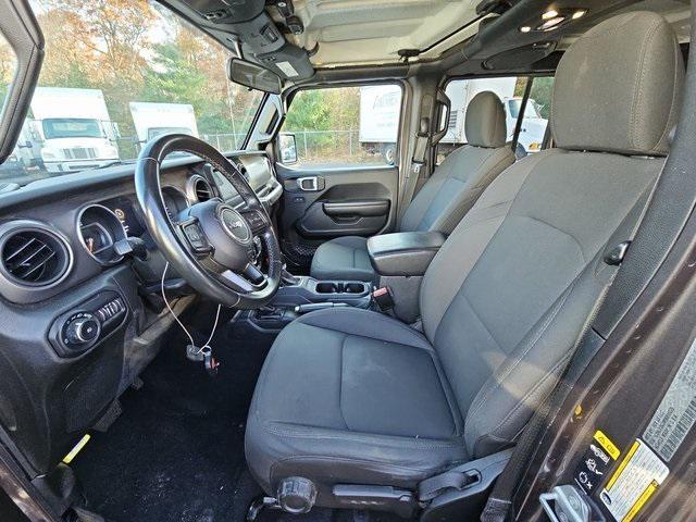 used 2021 Jeep Wrangler Unlimited car, priced at $26,175