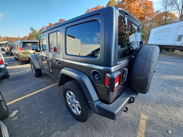 used 2021 Jeep Wrangler Unlimited car, priced at $26,175