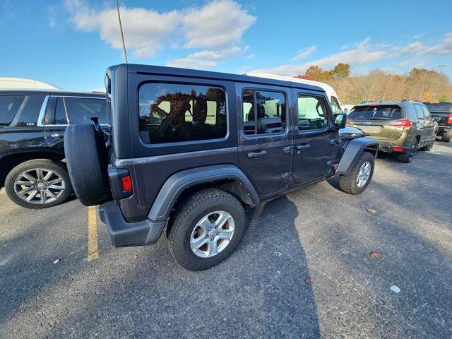 used 2021 Jeep Wrangler Unlimited car, priced at $26,175