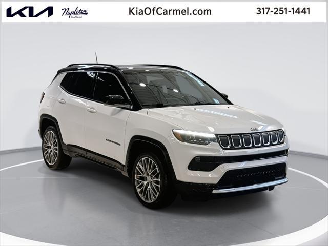 used 2022 Jeep Compass car, priced at $21,250