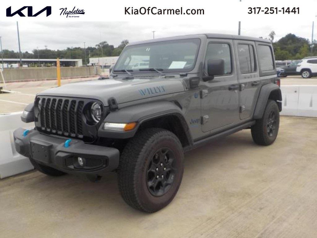 used 2023 Jeep Wrangler 4xe car, priced at $28,156