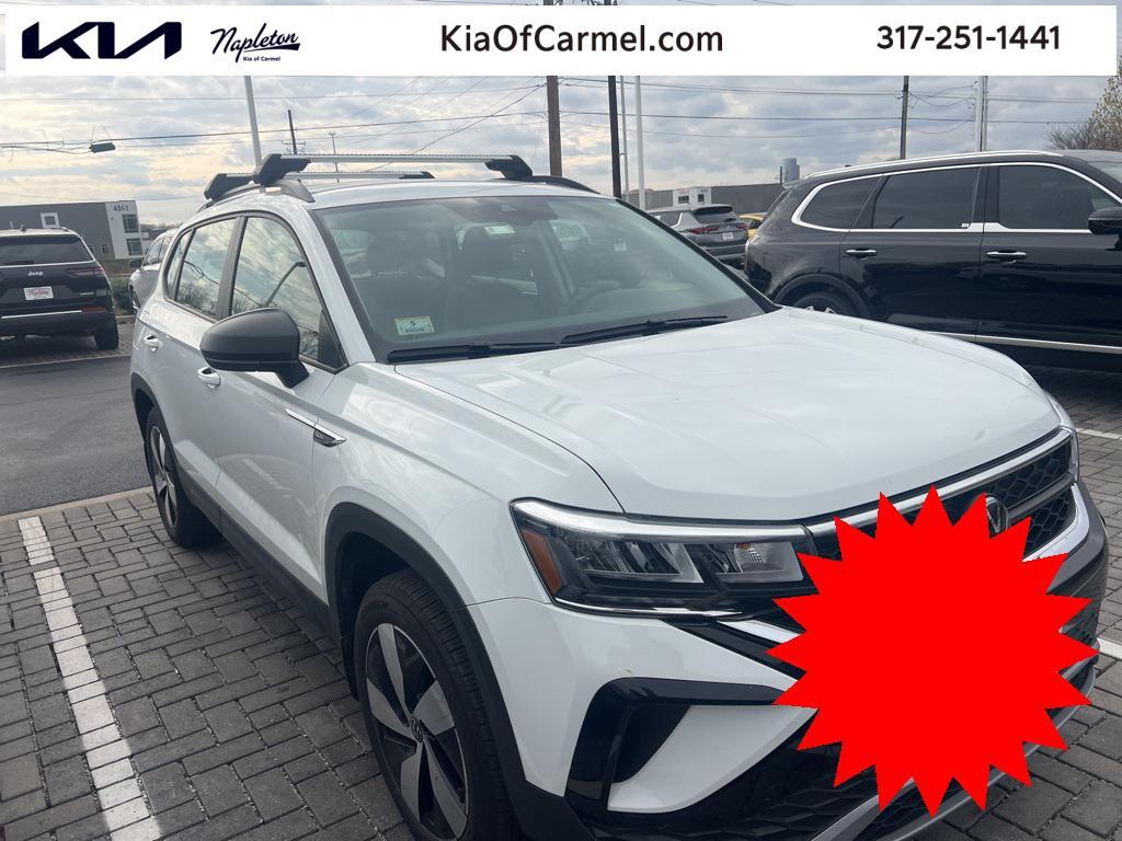 used 2024 Volkswagen Taos car, priced at $20,043