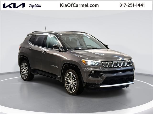 used 2022 Jeep Compass car, priced at $22,250