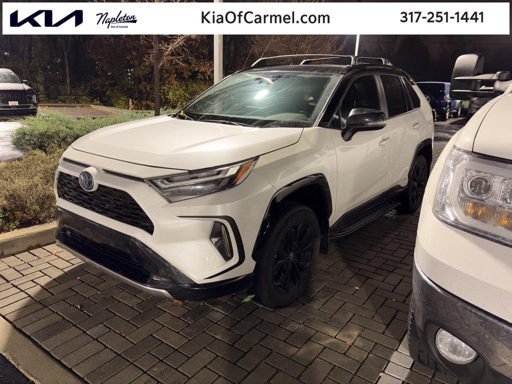 used 2023 Toyota RAV4 Hybrid car, priced at $32,098