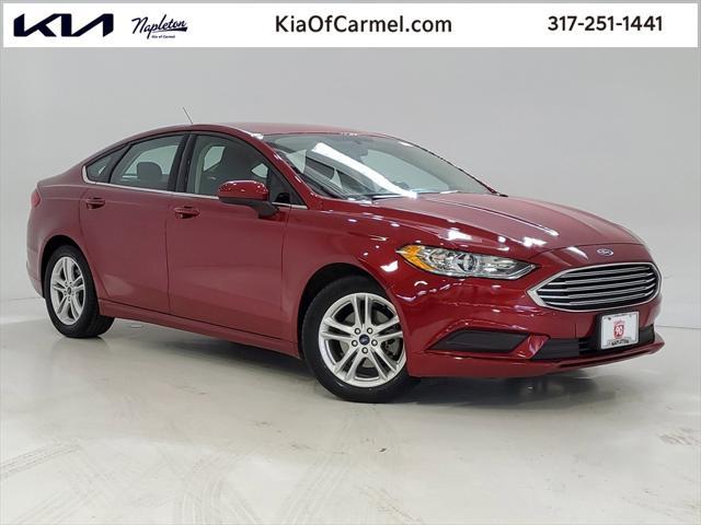 used 2018 Ford Fusion car, priced at $17,100