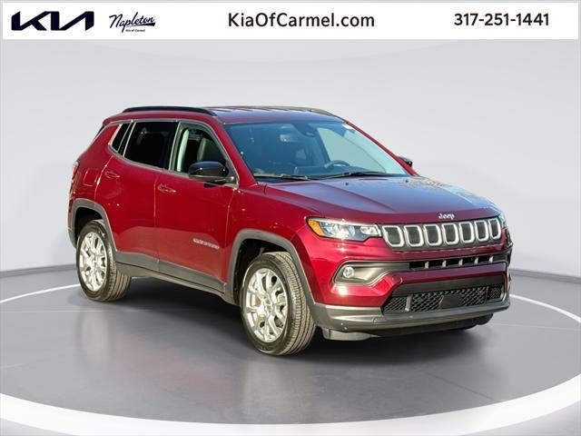 used 2022 Jeep Compass car, priced at $22,250