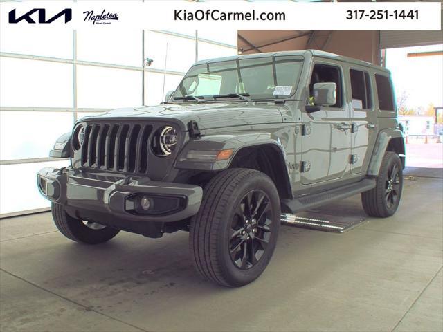 used 2022 Jeep Wrangler Unlimited car, priced at $36,419