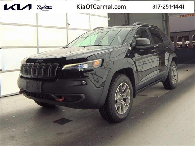 used 2021 Jeep Cherokee car, priced at $24,150