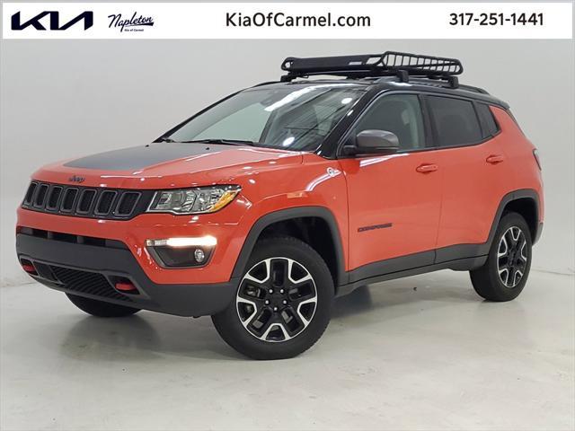 used 2021 Jeep Compass car, priced at $23,350