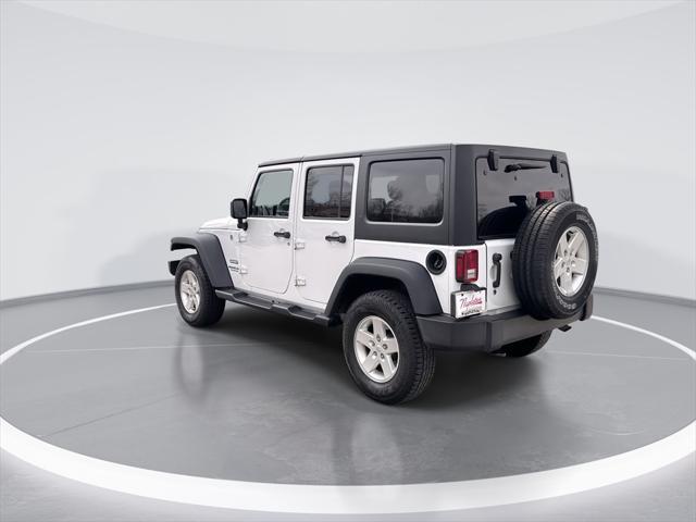 used 2017 Jeep Wrangler Unlimited car, priced at $18,954