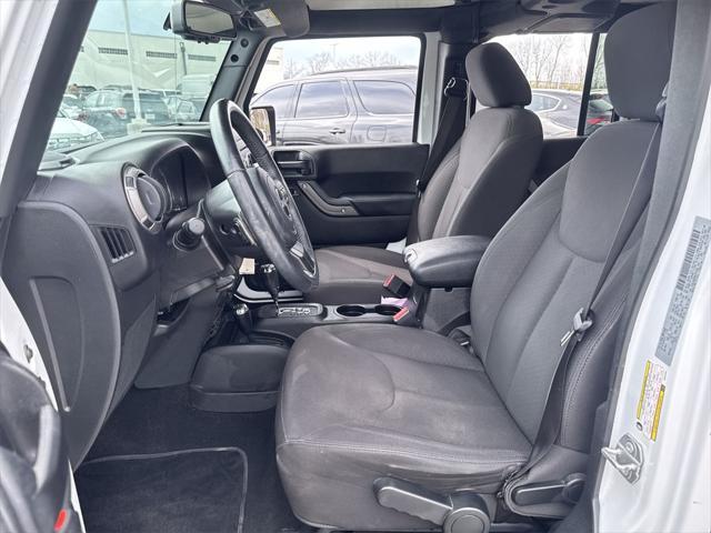 used 2017 Jeep Wrangler Unlimited car, priced at $18,954