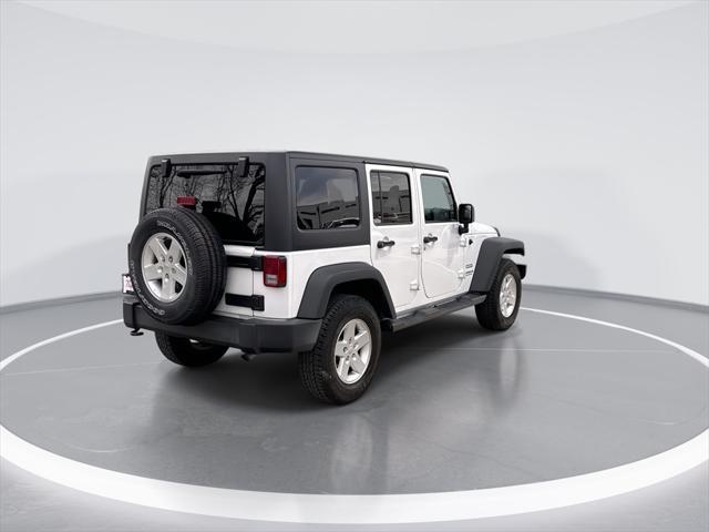 used 2017 Jeep Wrangler Unlimited car, priced at $18,954