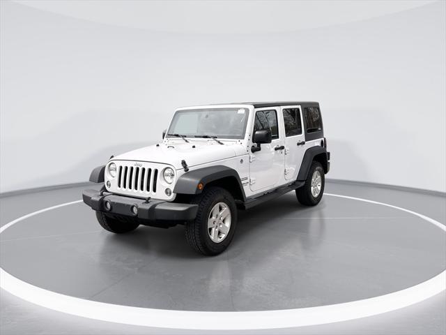 used 2017 Jeep Wrangler Unlimited car, priced at $18,954