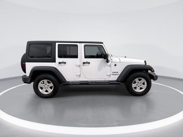 used 2017 Jeep Wrangler Unlimited car, priced at $18,954