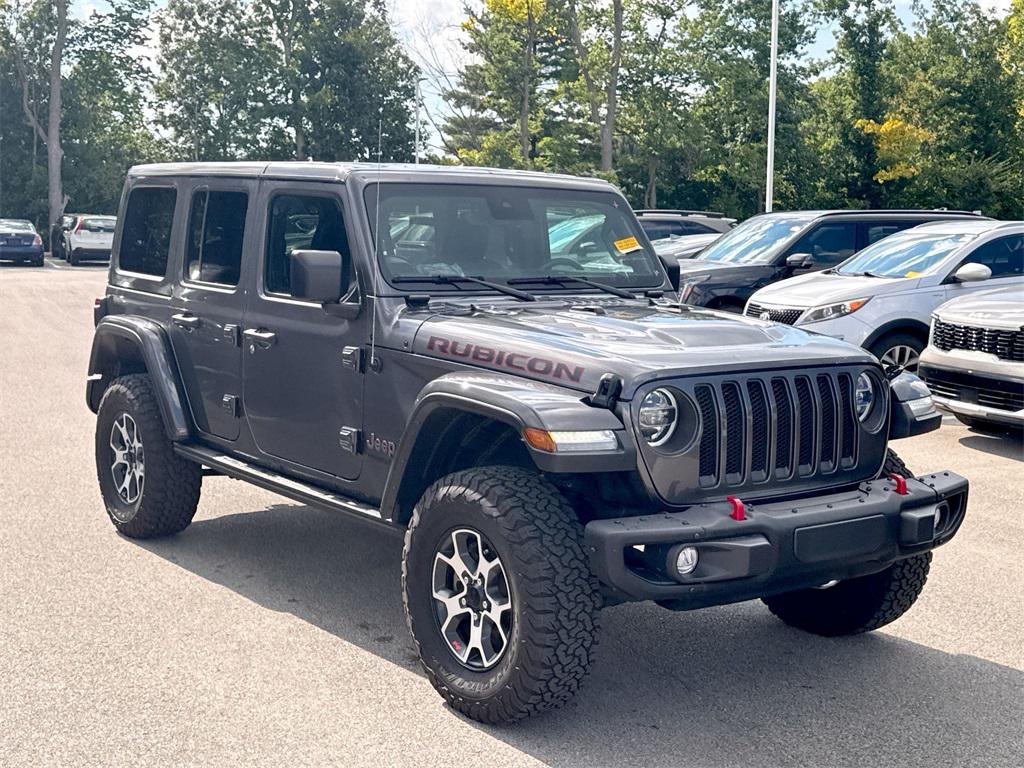used 2022 Jeep Wrangler Unlimited car, priced at $39,499