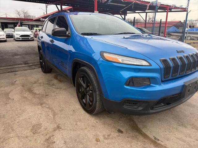 used 2017 Jeep Cherokee car, priced at $8,999