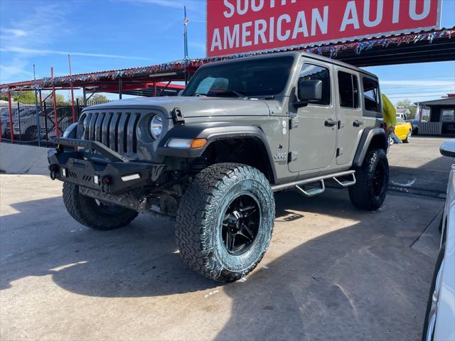 used 2020 Jeep Wrangler Unlimited car, priced at $21,995