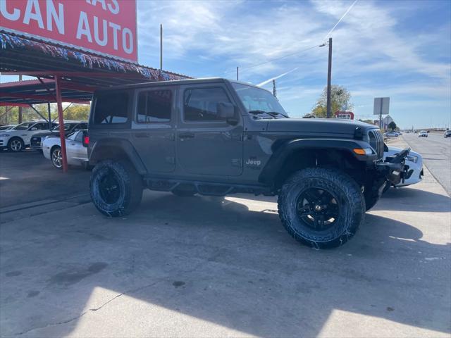 used 2020 Jeep Wrangler Unlimited car, priced at $21,995