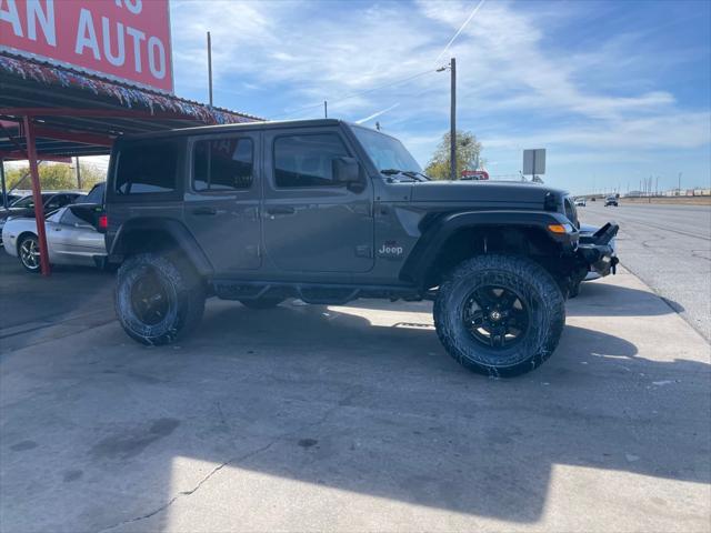 used 2020 Jeep Wrangler Unlimited car, priced at $21,995