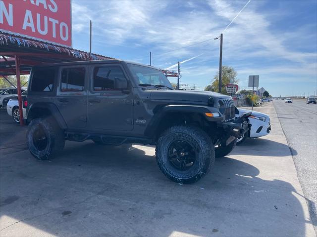 used 2020 Jeep Wrangler Unlimited car, priced at $21,995