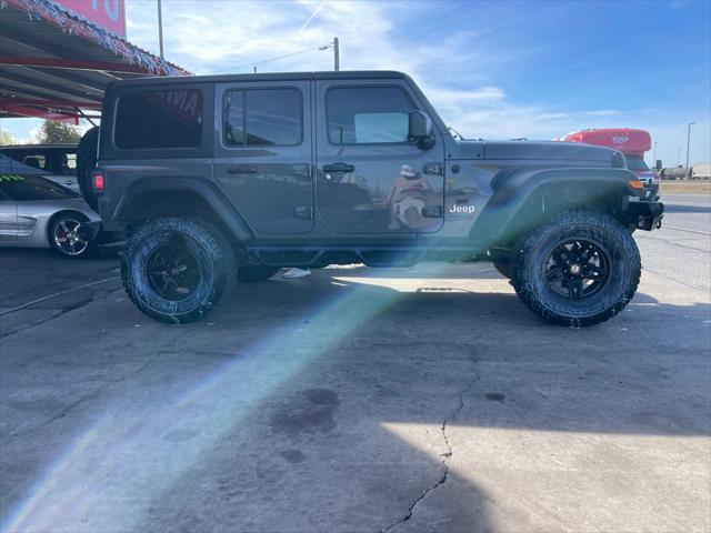 used 2020 Jeep Wrangler Unlimited car, priced at $21,995