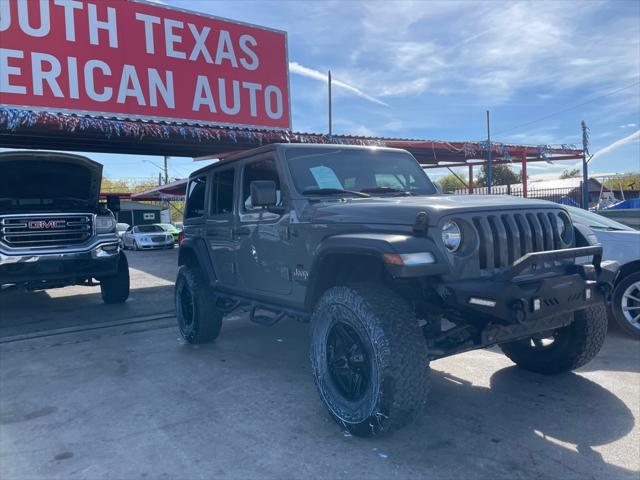 used 2020 Jeep Wrangler Unlimited car, priced at $21,995