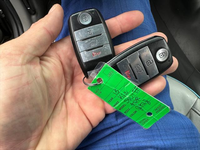 used 2015 Kia Soul EV car, priced at $3,500