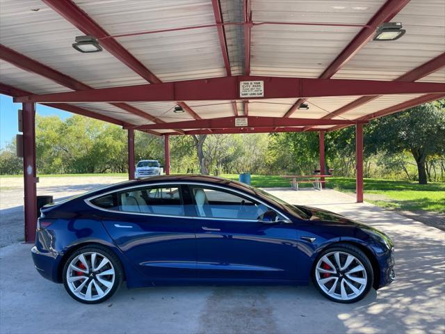 used 2018 Tesla Model 3 car, priced at $27,500