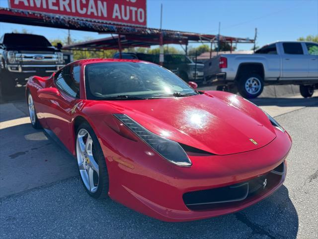 used 2010 Ferrari 458 Italia car, priced at $154,988