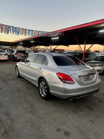 used 2015 Mercedes-Benz C-Class car, priced at $9,999