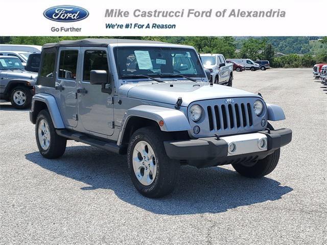 used 2015 Jeep Wrangler Unlimited car, priced at $20,887