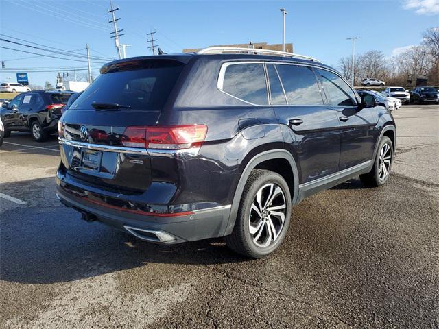 used 2021 Volkswagen Atlas car, priced at $27,987