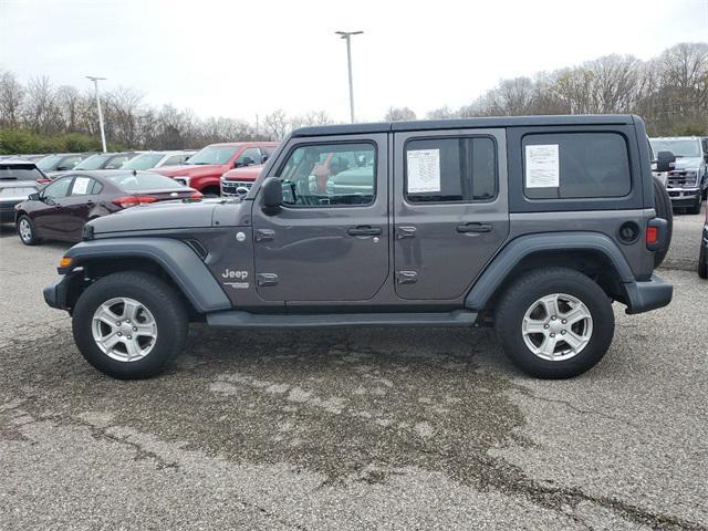 used 2019 Jeep Wrangler Unlimited car, priced at $23,594