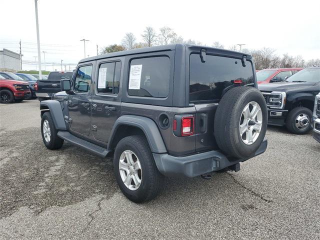 used 2019 Jeep Wrangler Unlimited car, priced at $23,594