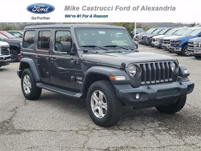 used 2019 Jeep Wrangler Unlimited car, priced at $23,594