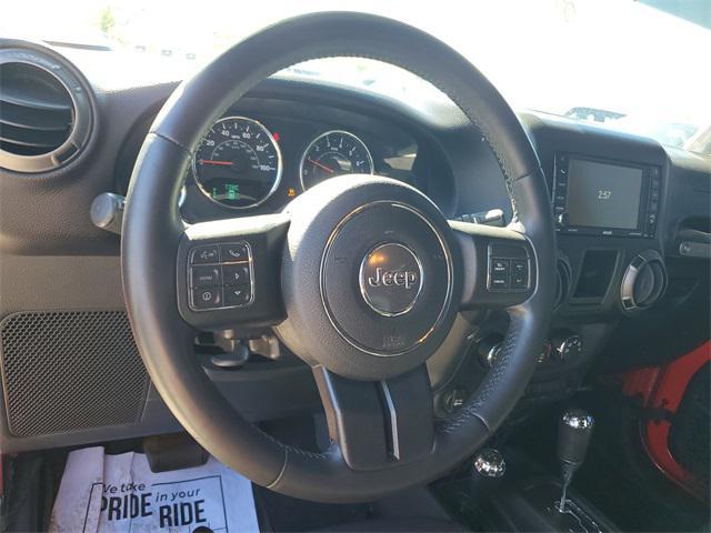 used 2015 Jeep Wrangler car, priced at $16,837