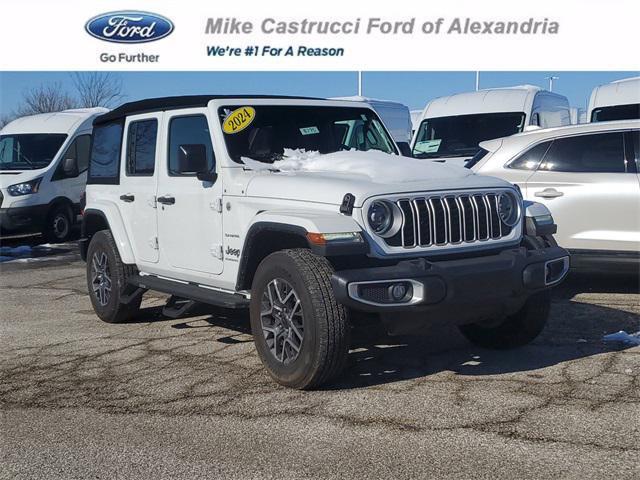 used 2024 Jeep Wrangler car, priced at $39,999