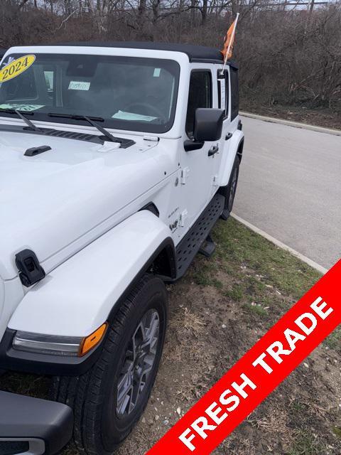 used 2024 Jeep Wrangler car, priced at $39,998