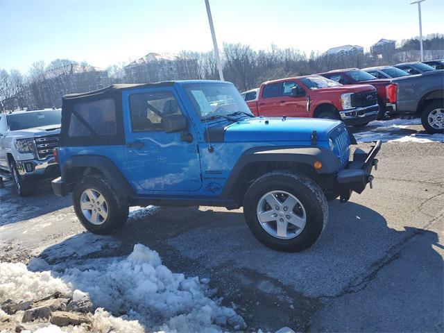 used 2015 Jeep Wrangler car, priced at $13,489