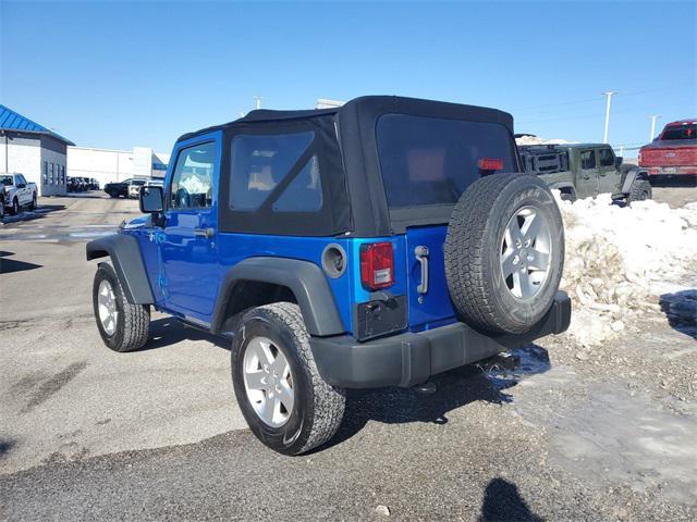 used 2015 Jeep Wrangler car, priced at $13,489