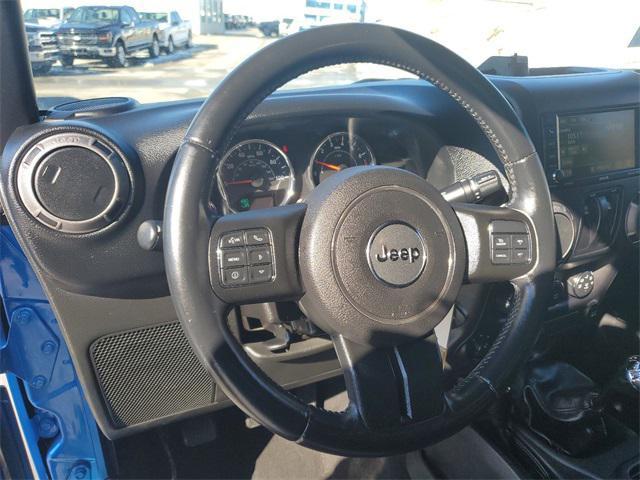 used 2015 Jeep Wrangler car, priced at $13,489